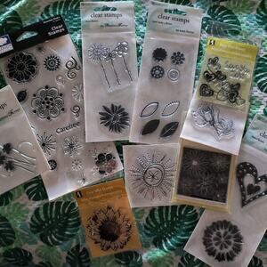 Lot of Clear Stamps